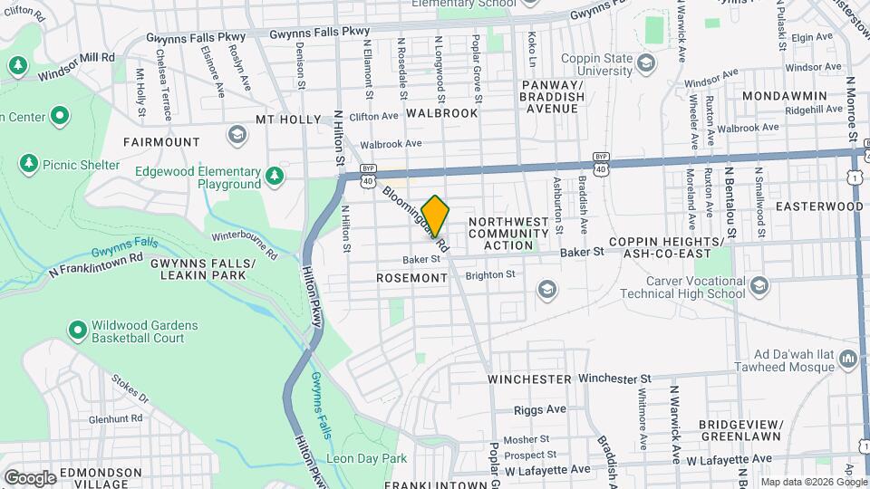 3013 Grayson St Mapa y Detalles de la Ubicación