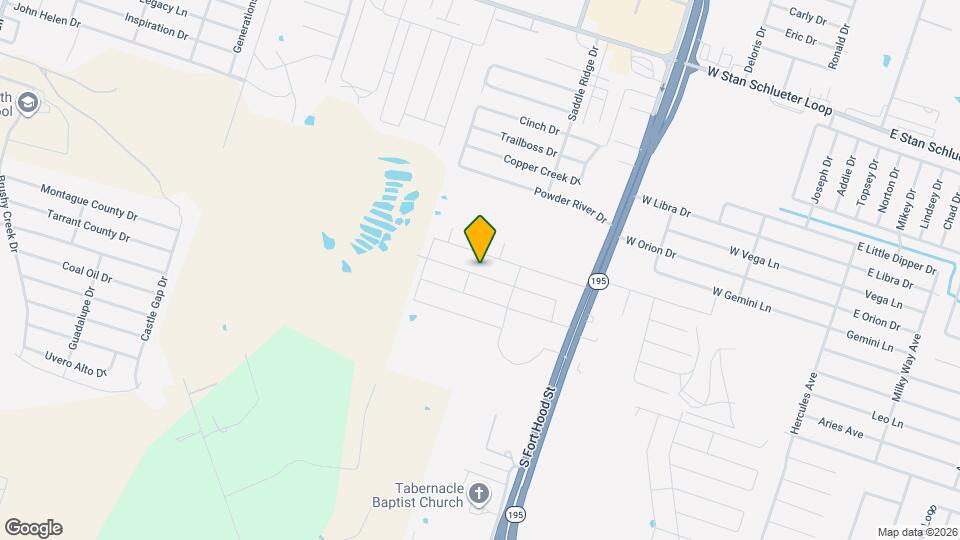 1319 Iron Horse Dr Map and Location Details