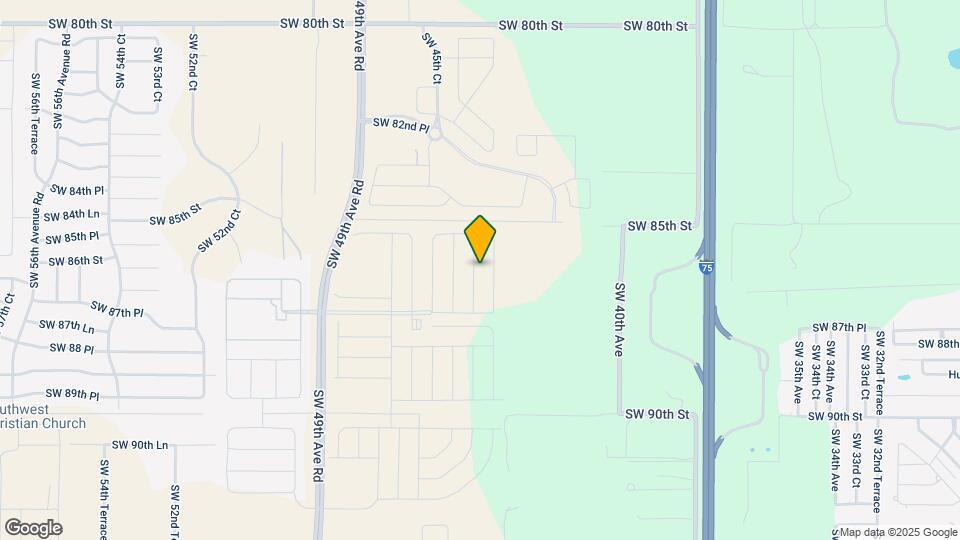 8651 SW 44th Ct Map and Location Details