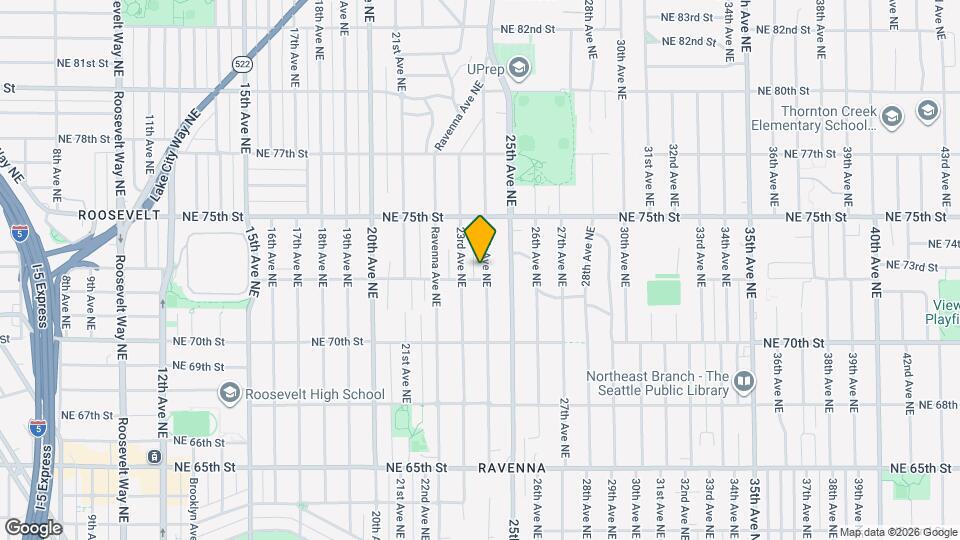 7307 24th Ave NE Mapa y Detalles de la Ubicación