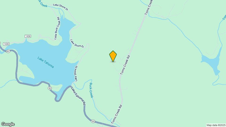 2038 Toms Creek Rd Map and Location Details