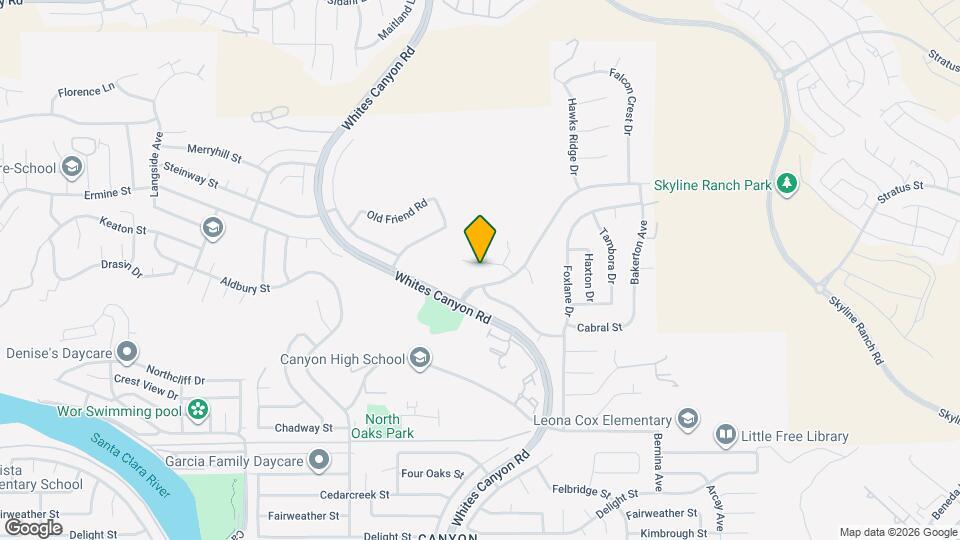 19114 Olympic Crest Dr Map and Location Details