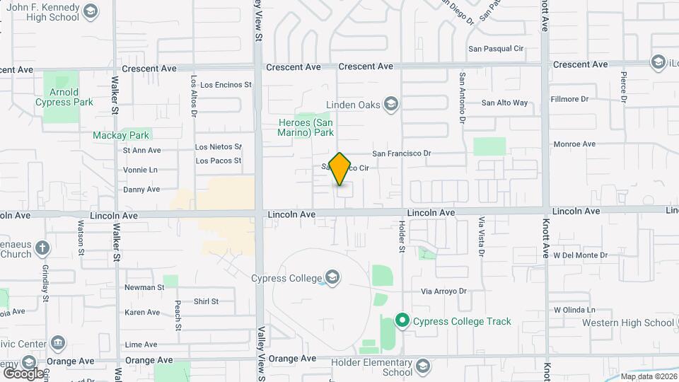 21 Lincoln Ct Map and Location Details