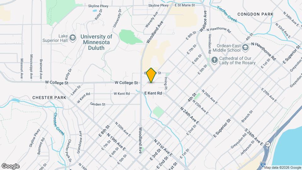 8 E College St Map and Location Details