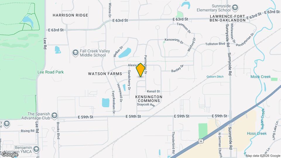 10302 Draycott Way Mapa y Detalles de la Ubicación