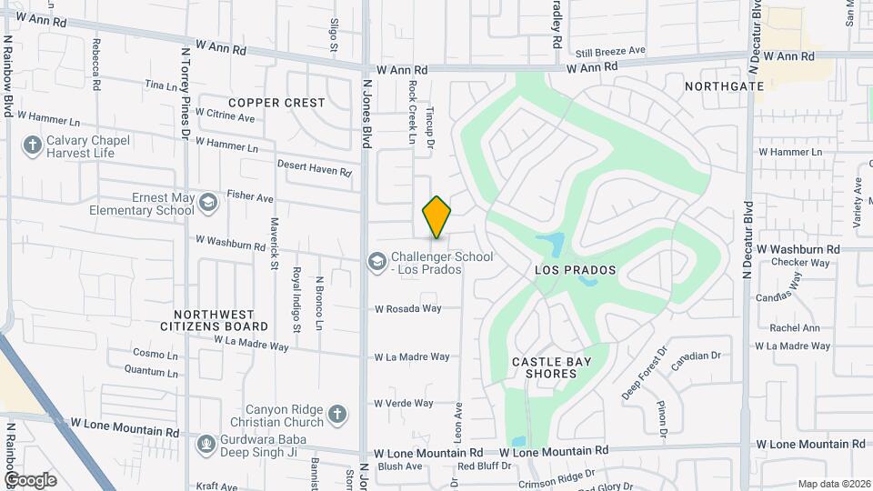 5204 Shady Grove Ln Map and Location Details