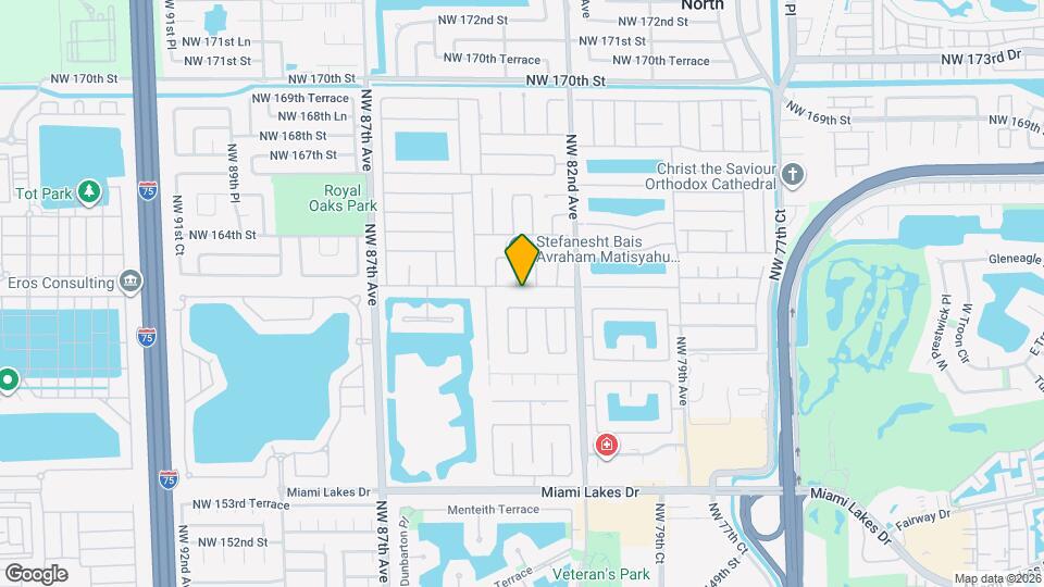 8310 NW 162nd St Map and Location Details