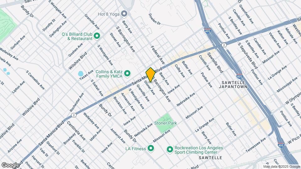 1528 Stoner Ave Map and Location Details