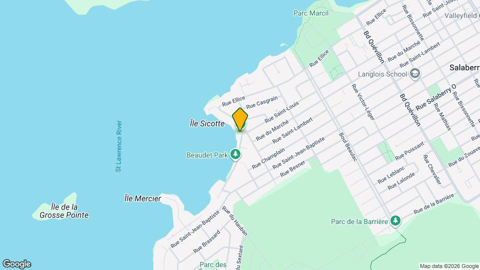 516 Du Lac Av Map and Location Details