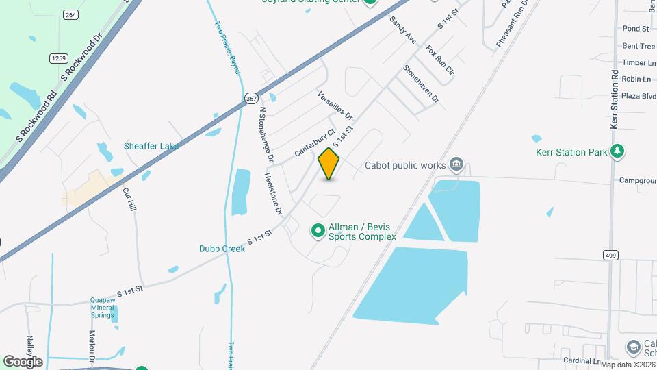 20 Fieldcrest Ln Map and Location Details