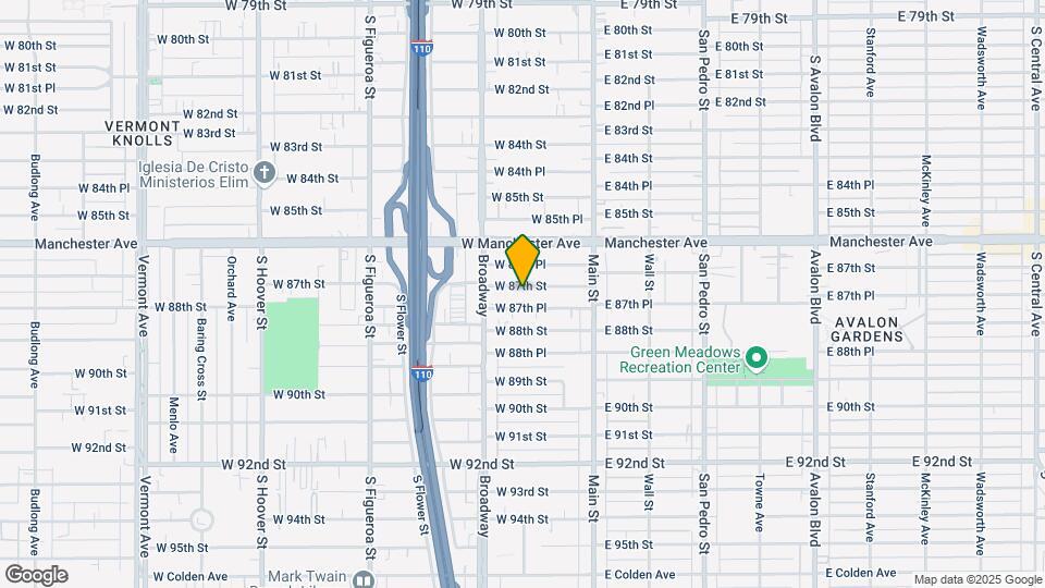 218 W 87th St Map and Location Details