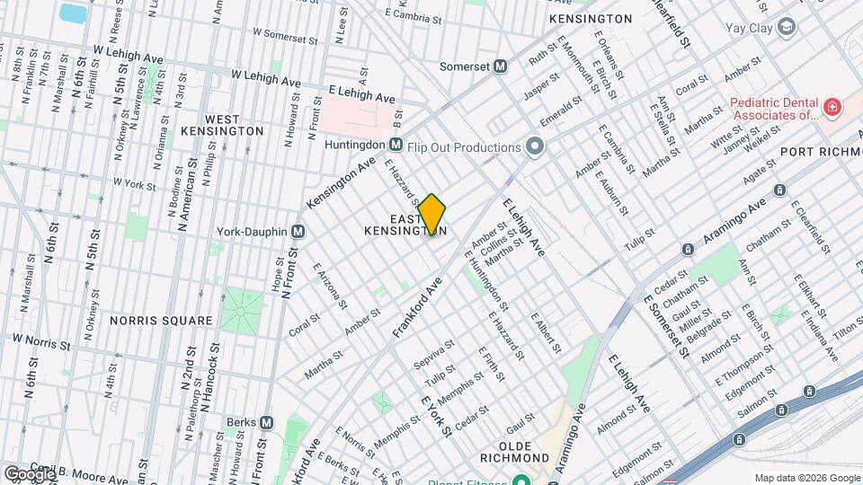 2541 Coral St Map and Location Details