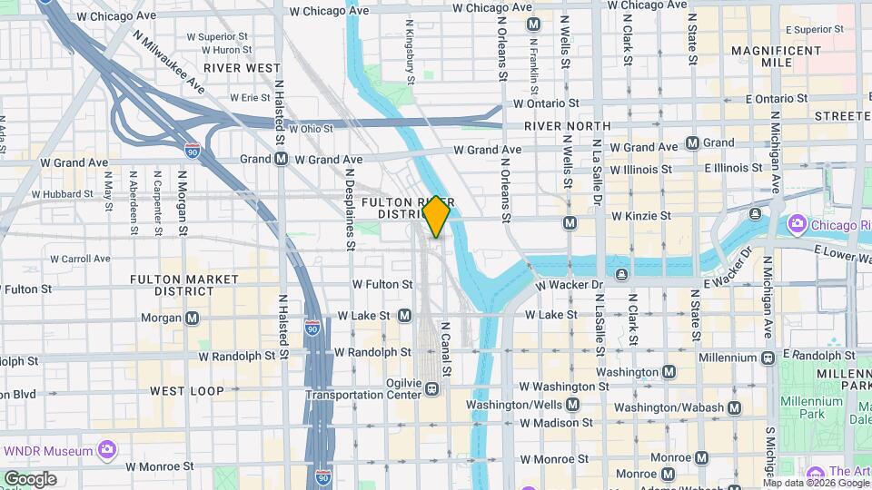 330 N Canal St Map and Location Details