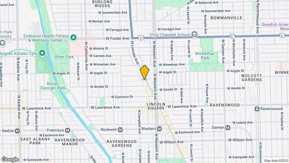 4920 N Lincoln Ave, Unit 3S Map and Location Details