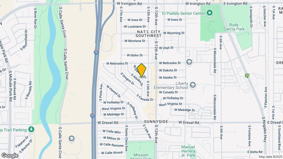 5425 S Alaska Dr Map and Location Details