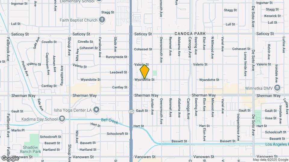 7254 Vassar Ave Map and Location Details