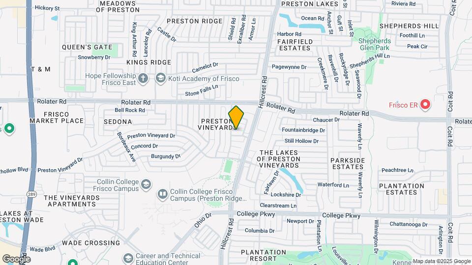 10812 Paisano Dr Map and Location Details