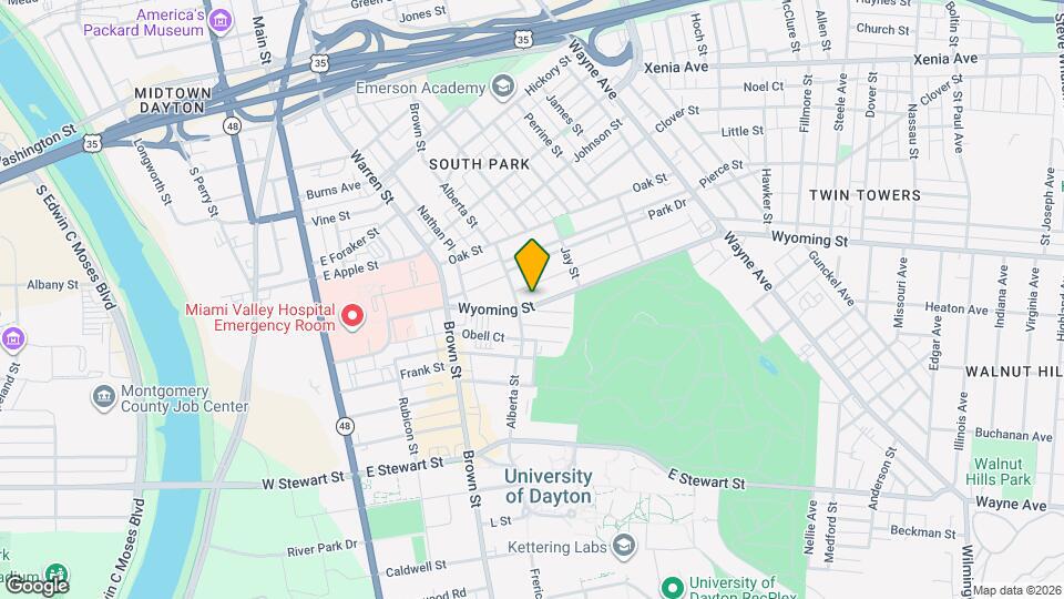 319 Wyoming St Map and Location Details