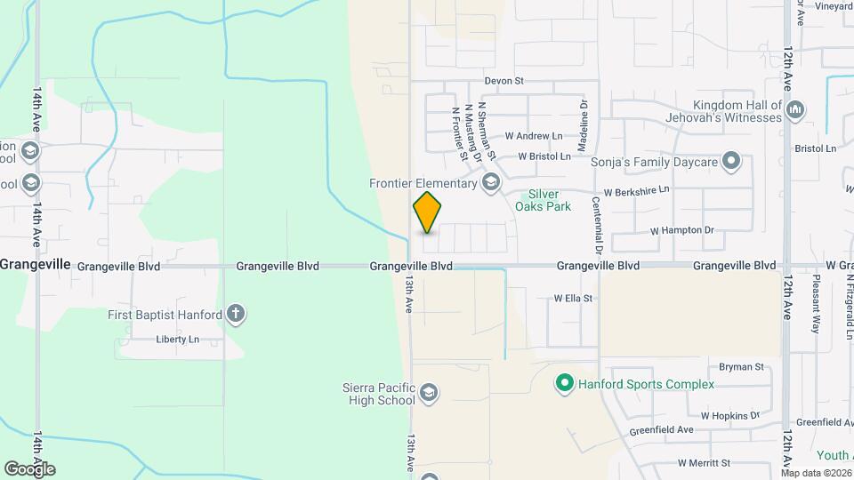 1753 N Mitchell St Map and Location Details