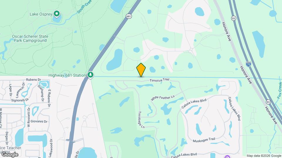 2092 Timucua Trail Map and Location Details