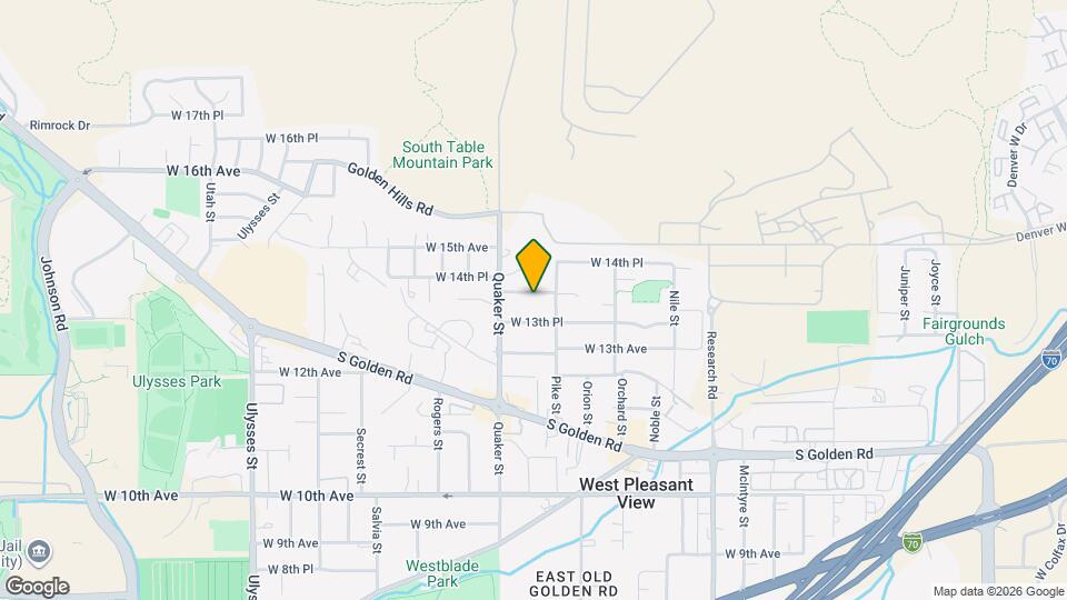 16270 W 14th Ave Map and Location Details