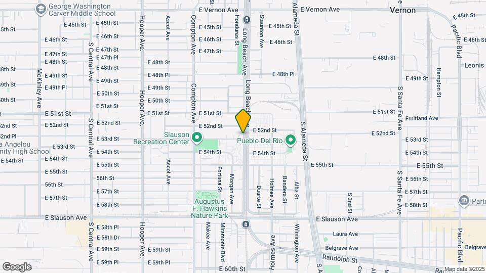 1647 E 53rd St Map and Location Details