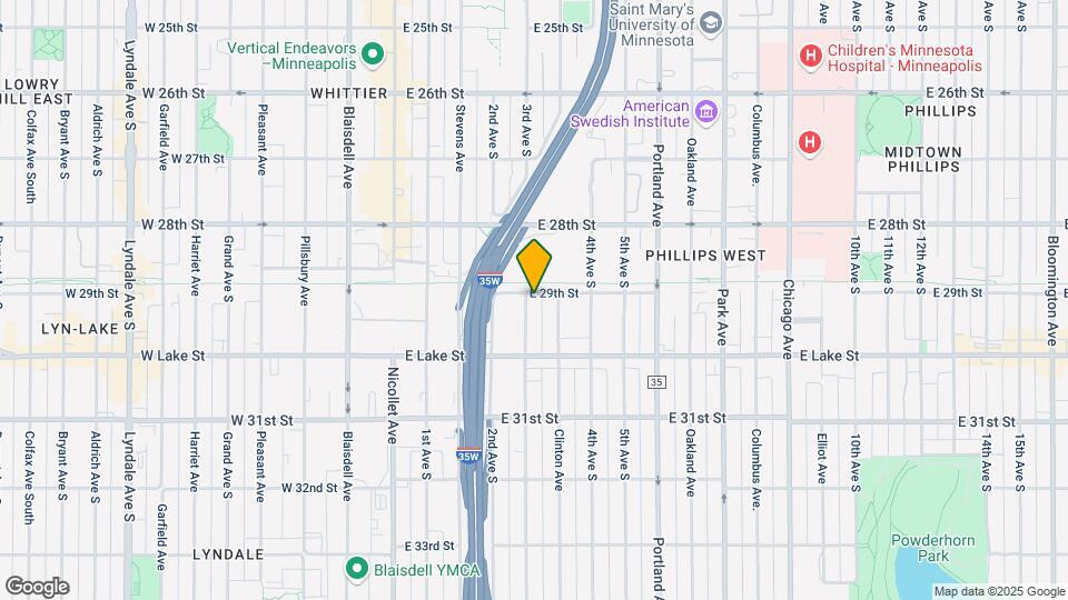 2901 3rd Ave S Map and Location Details