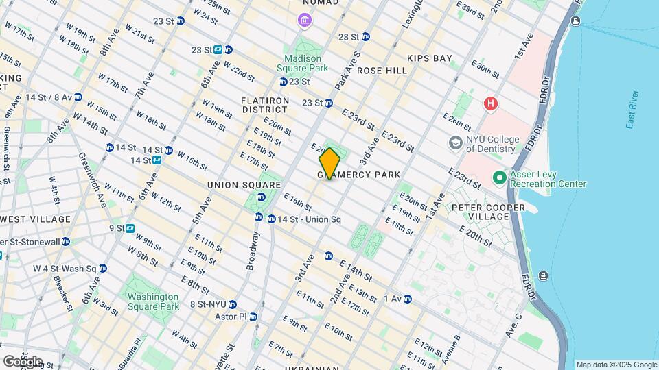 139 E 18th St Mapa y Detalles de la Ubicación