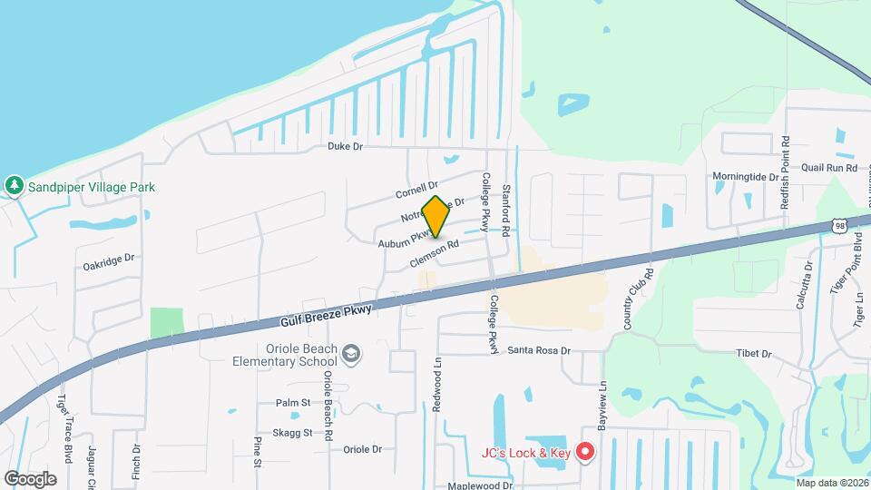 3214 Clemson Rd Mapa y Detalles de la Ubicación