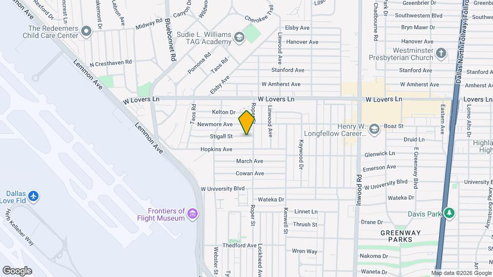 4622 Stigall Dr Map and Location Details