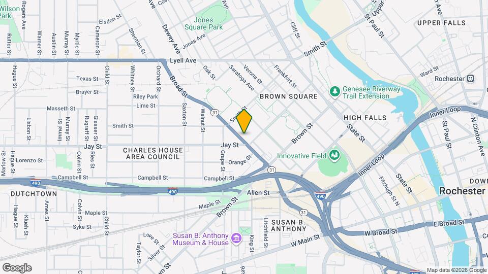 684 W Broad St Map and Location Details