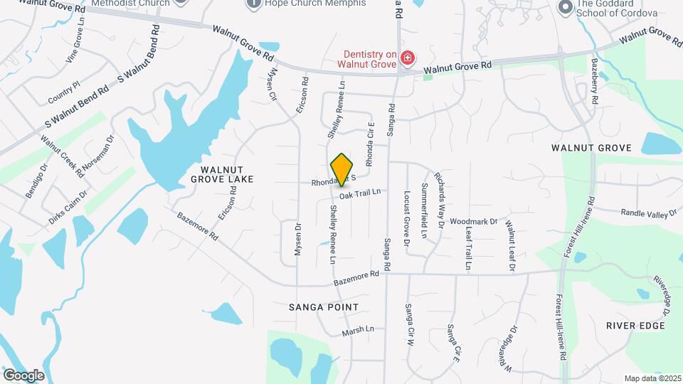 8650 Oak Trail Ln Map and Location Details