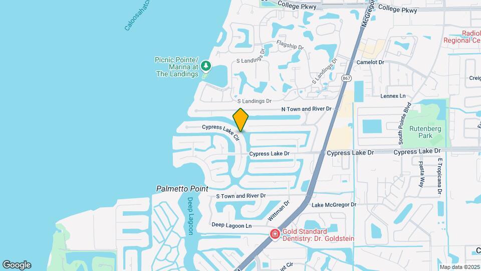 903 Cypress Lake Cir, Unit 1 Map and Location Details