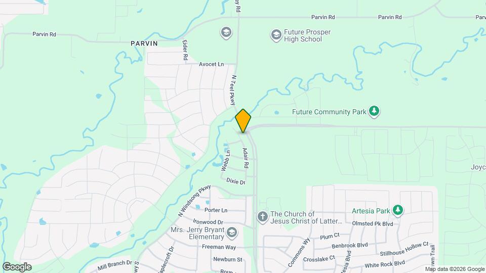 1000 Adair Rd Map and Location Details