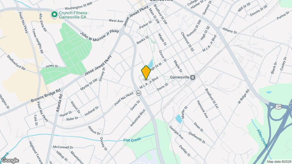 940 M.L.K. Jr Blvd Map and Location Details