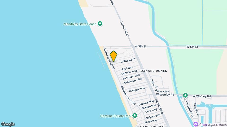Sand and Sea Apartment Homes Map and Location Details