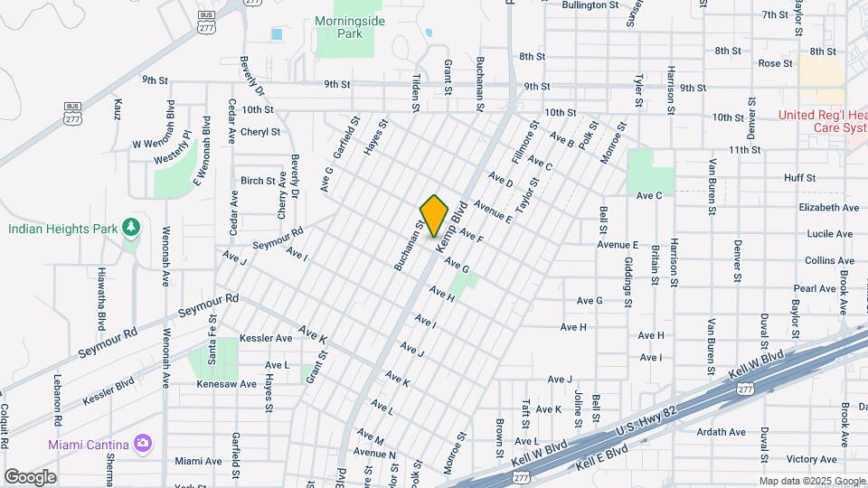 1612 Kemp Blvd Map and Location Details