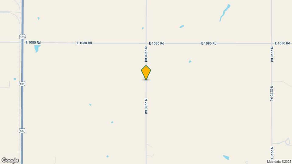 10830 N 2248 Rd Map and Location Details