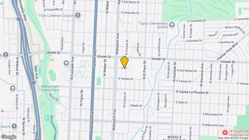 429 E San Rafael St Map and Location Details