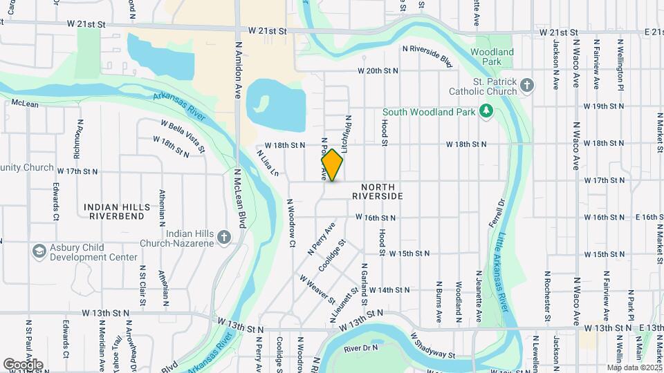 1523 W 17th St N Map and Location Details