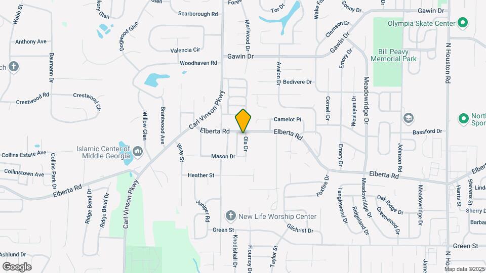 2200 Elberta Rd, Unit B Map and Location Details