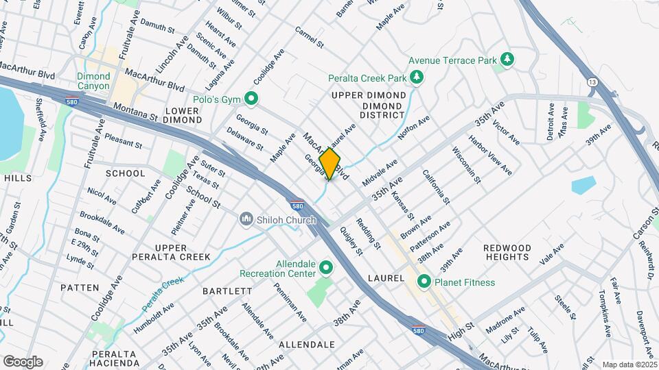 3301-3303 Georgia St Mapa y Detalles de la Ubicación