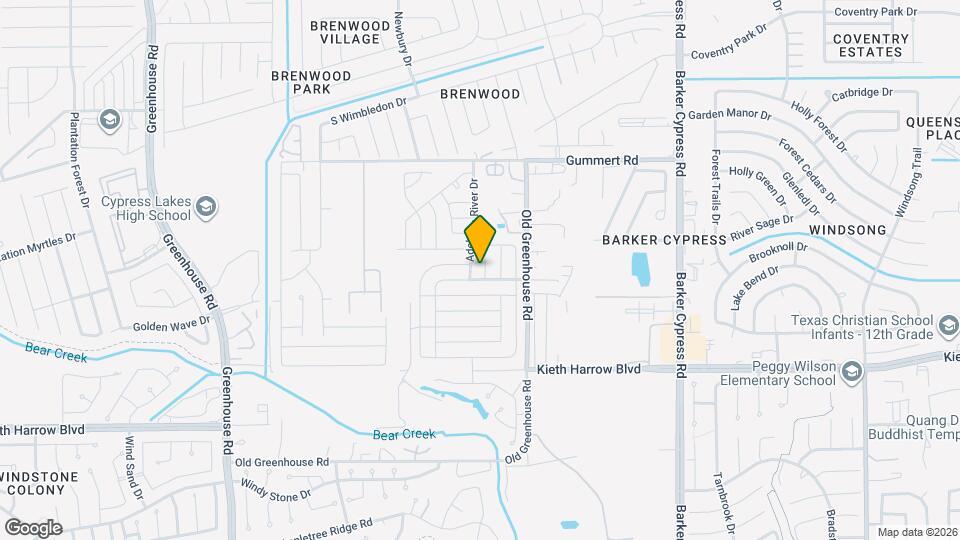 5611 Cobark Creek Trl Map and Location Details