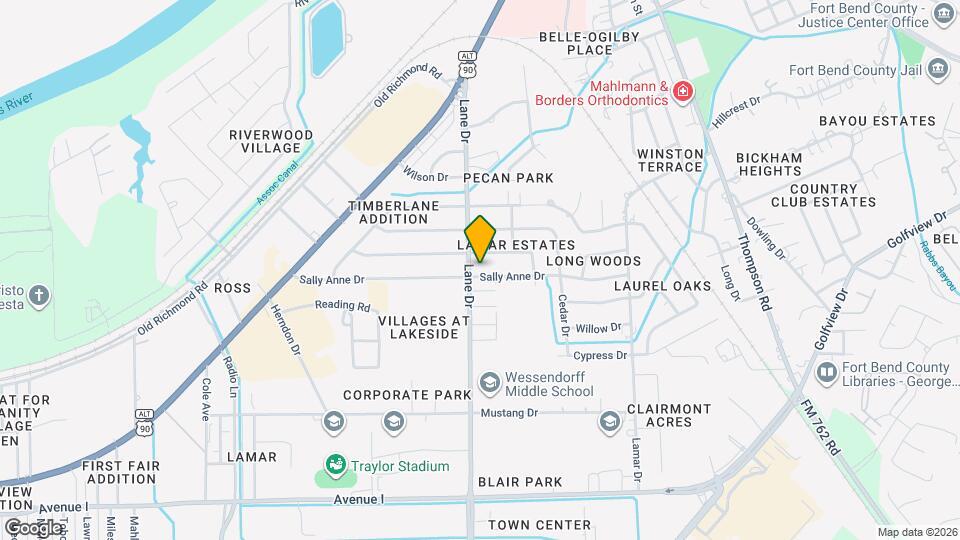 1109 Sally Anne Dr Map and Location Details