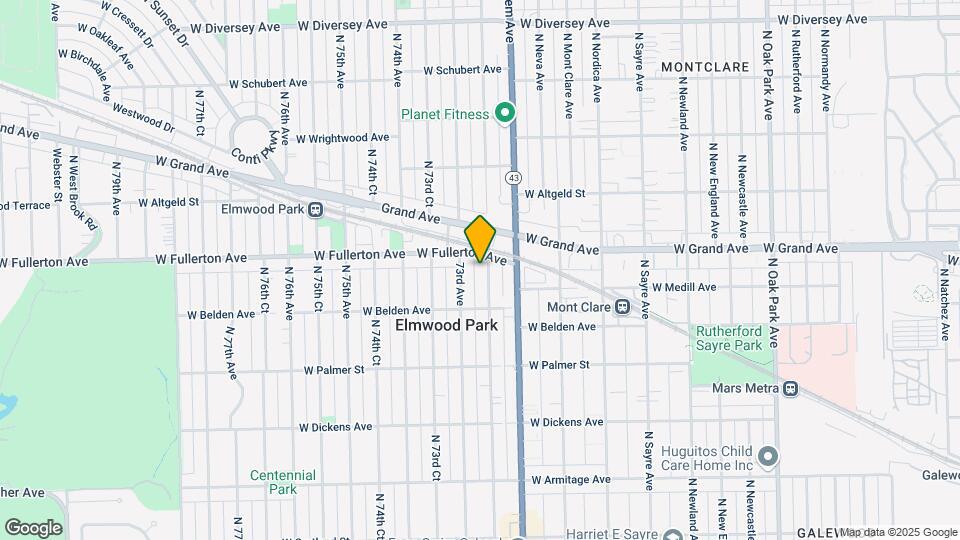 2334 N 72nd Ct Map and Location Details