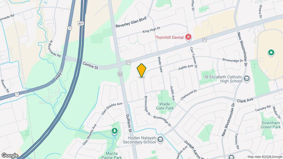 356 Brownridge Dr Map and Location Details