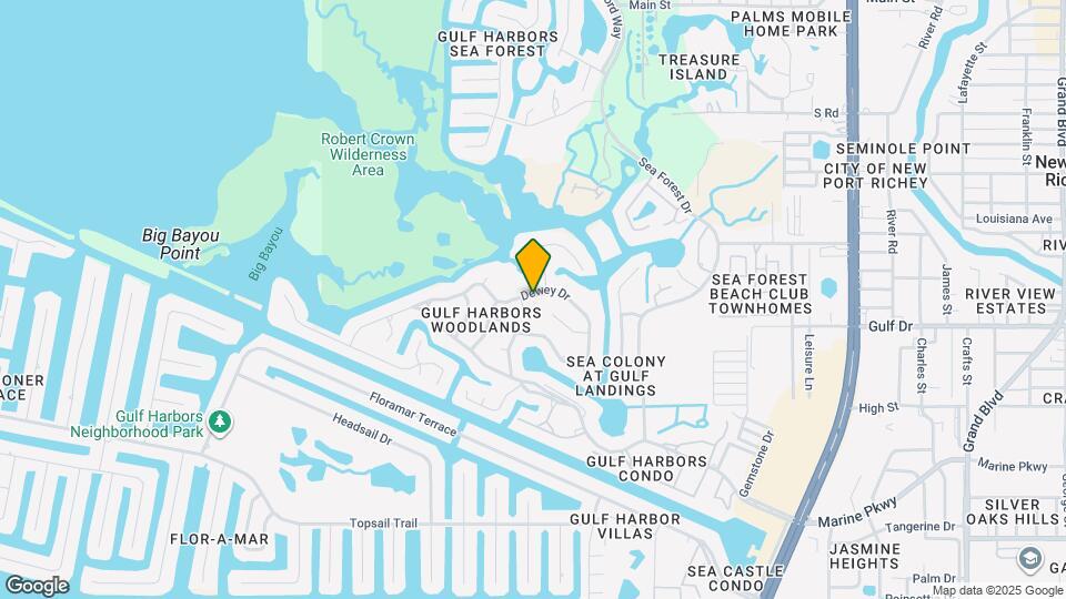 4458 Dewey Dr Map and Location Details