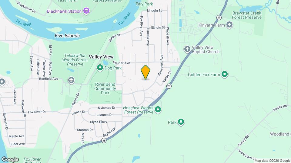 533 Colley Dr Map and Location Details