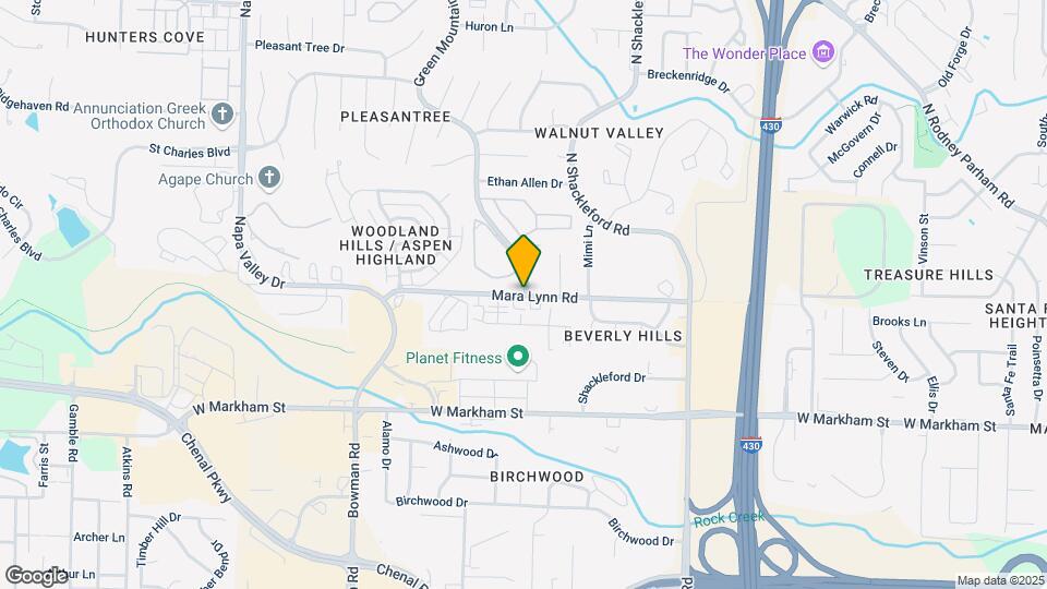 502 Green Mountain Cir Map and Location Details