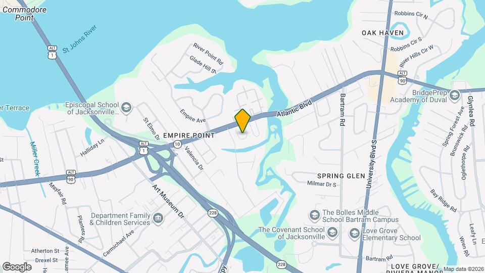 5220 Atlantic Blvd Mapa y Detalles de la Ubicación